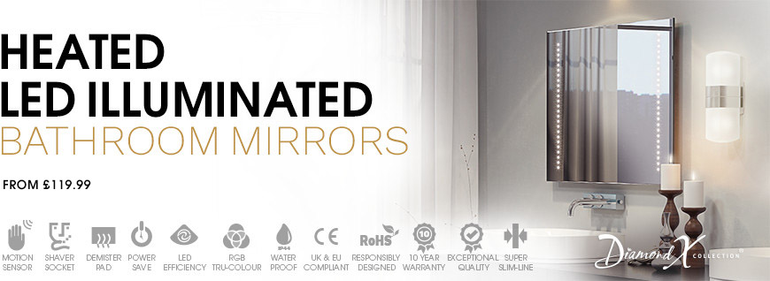 Heated Bathroom Mirrors