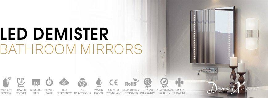 Demister Bathroom Mirrors