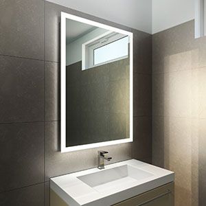 Halo Tall LED Light Bathroom Mirror 1418