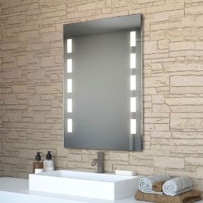 Cube Tall Light Bathroom Mirror