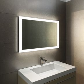 Audio Halo Wide LED Light Bathroom Mirror