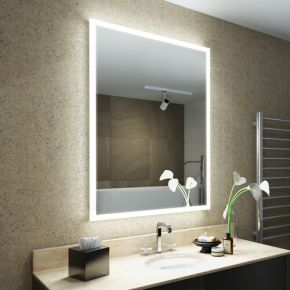 Halo Tall LED Light Bathroom Mirror 1418