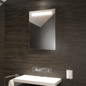 Argent Tall Light Bathroom Mirror 9011 