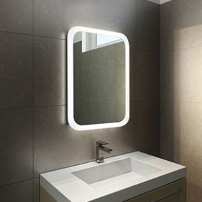 Halo Tall LED Light Bathroom Mirror 1416