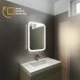 Halo Tall LED Light Bathroom Mirror (Slim)