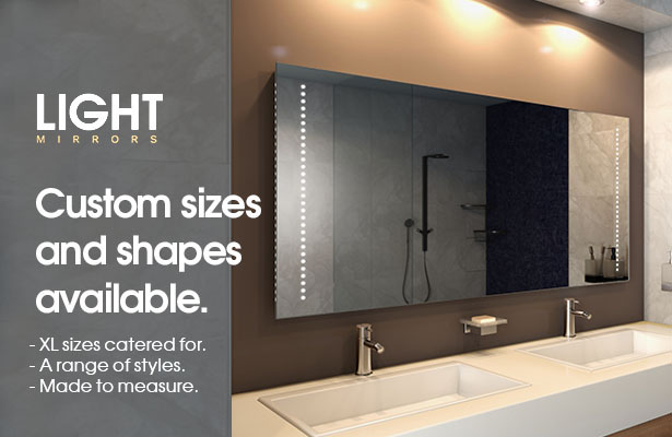 Bespoke Bathroom Mirrors Light, Make Your Own Led Bathroom Mirror