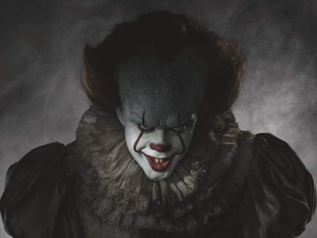 Creepy Clown costume from the upcoming IT film